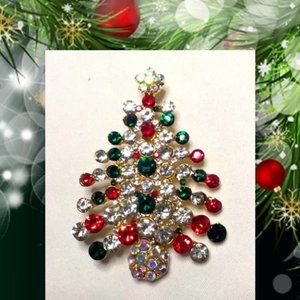 🍏50% OFF/3+...Christmas Tree Brooch